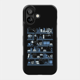 Purrfect Library by Tobe Fonseca Phone Case