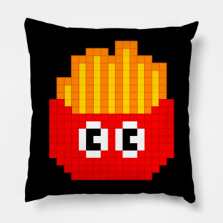 Frenchy is quite shy. Pillow