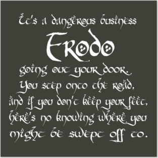 Tolkien T-Shirt Posters and Art