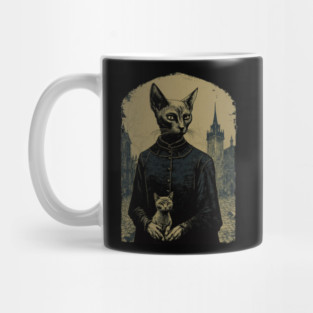 Sphynx Cat Dark Priest Mug