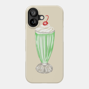 Mint Milkshake Phone Case