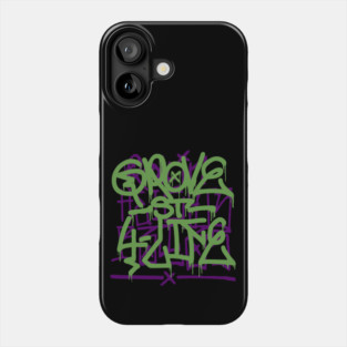 Grove Street Graffiti over Ballas Phone Case