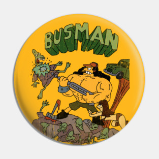 Busman Comic Pin