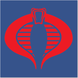Cobra Logo Posters and Art