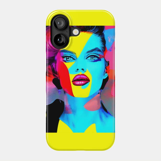 Pop Art Fashion Model Phone Case by animegirlnft