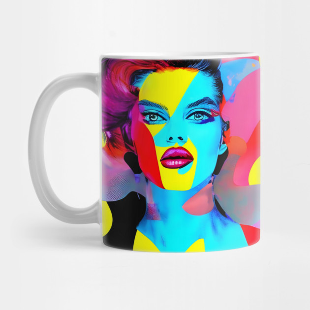 Pop Art Fashion Model by animegirlnft