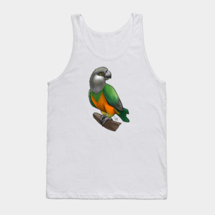 Bird - Senegal Parrot - Orange Bellied Tank Top