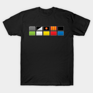 F1 Racing Flags T-Shirt