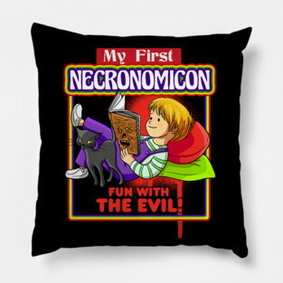 My first Necronomicon Fun with the Evil Witchcraft Pillow