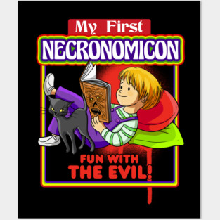 My first Necronomicon Fun with the Evil Witchcraft Posters and Art