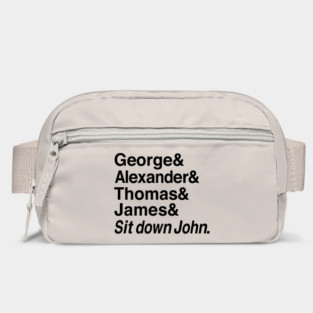 Sit Down John Adams Bag