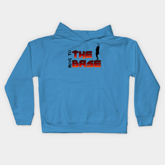 Move your Body to the BASE! Kids Hoodie by MotiVVaTTi