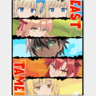 Beast Tamer - Rein x Kanade x Tania x Sora x Runa x Nina Posters and Art