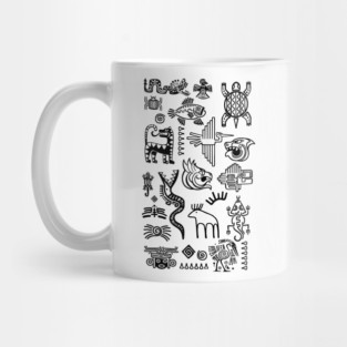 native american symbols Mug
