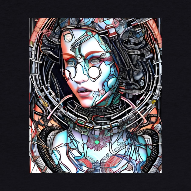 Artificial Intelligence Android Girl by animegirlnft