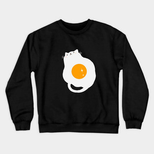 egg-cat. Crewneck Sweatshirt