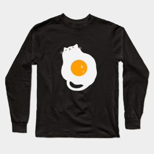 egg-cat. Long Sleeve T-Shirt