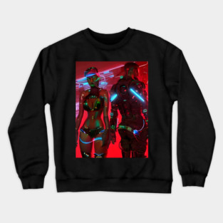 Cyber Love Soldier Crewneck Sweatshirt