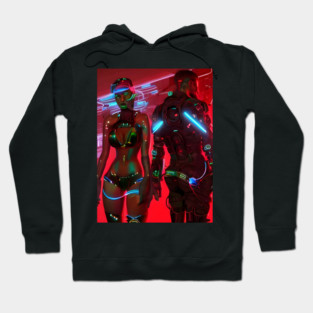 Cyber Love Soldier Hoodie