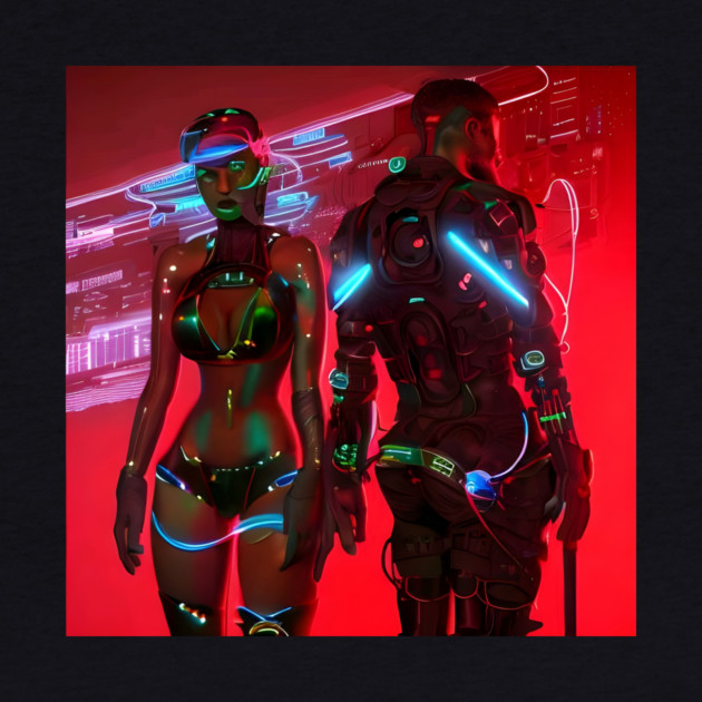 Cyber Love Soldier by animegirlnft