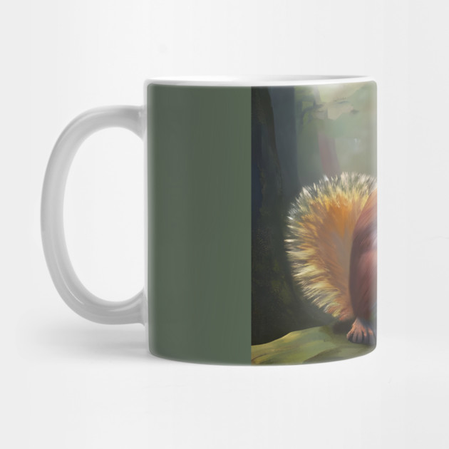 Squirrel Standing In Mountain by animegirlnft