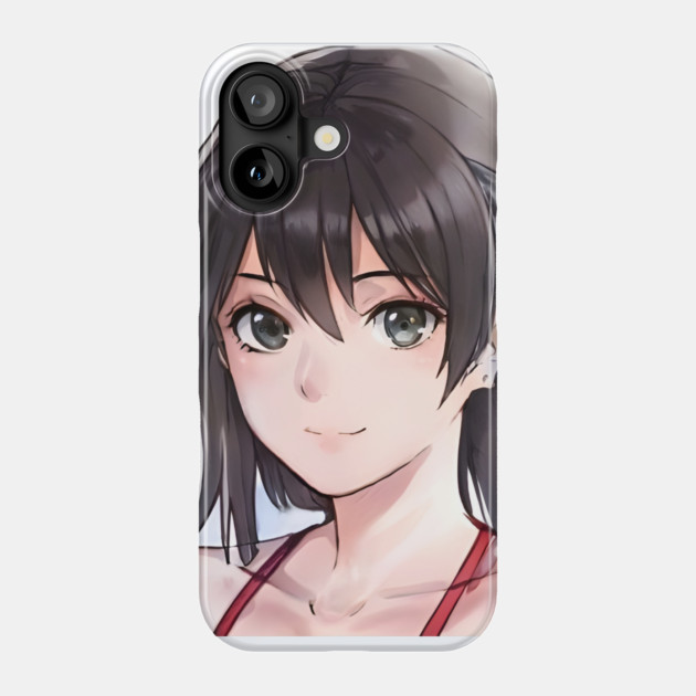 Teen school anime girl Phone Case by animegirlnft