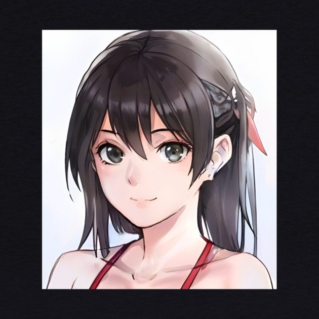 Teen school anime girl by animegirlnft