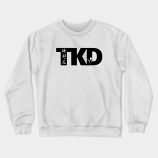 Taekwondo Korean Symbols TKD Crewneck Sweatshirt