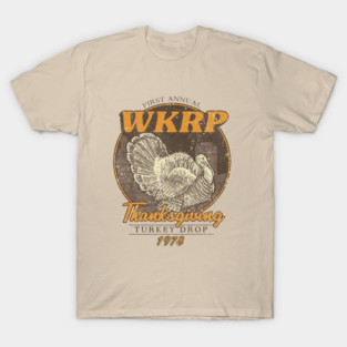 WKRP Turkey Drop T-Shirt