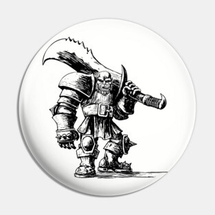 Orc Warrior 1 Pin