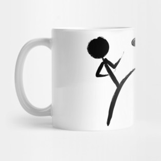 Brushed TKD Logo Taekwondo Mug