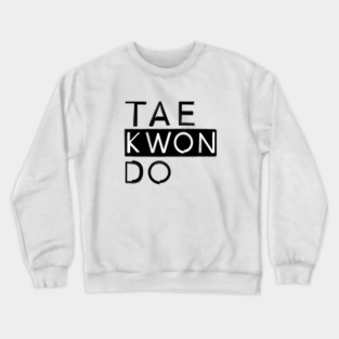 Taekwondo brushed logo Crewneck Sweatshirt