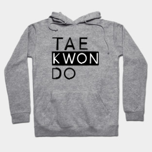 Taekwondo brushed logo Hoodie