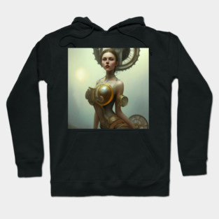 steampunk victorian woman Hoodie