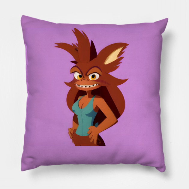 Cartoon Animal Funny Pillow by animegirlnft
