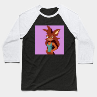 Cartoon Animal Funny Baseball T-Shirt