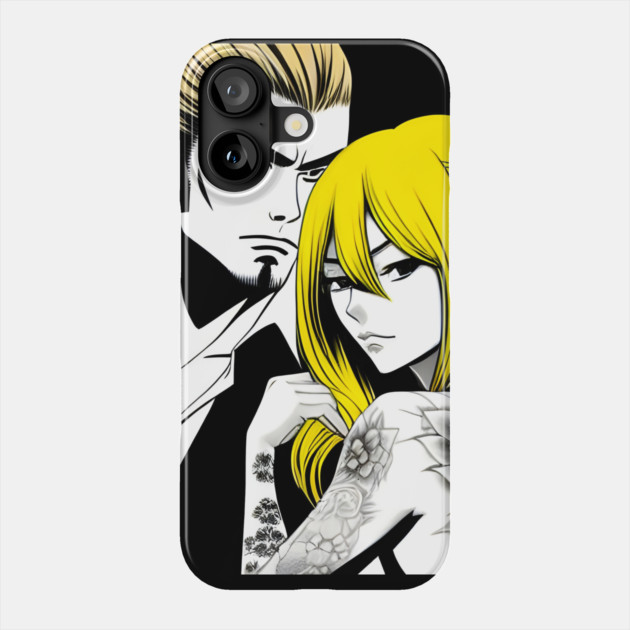 Manga Anime Boyfriend Girlfriend Phone Case by animegirlnft