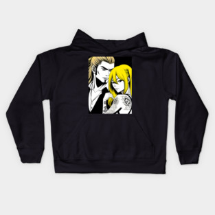 Manga Anime Boyfriend Girlfriend Kids Hoodie
