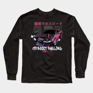 JDM Street Racing GT-R Long Sleeve T-Shirt