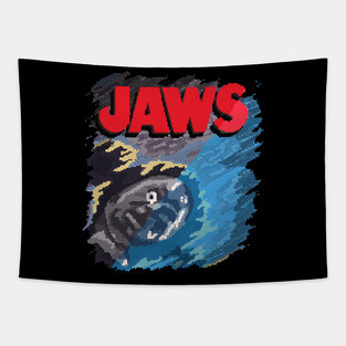Jaws Tapestry