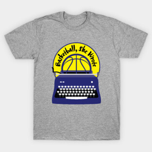 Basketball, She Wrote Logo T-Shirt