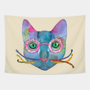 China Cat Tapestry