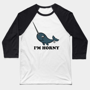 HONRY NARWHAL Baseball T-Shirt