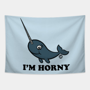 HONRY NARWHAL Tapestry