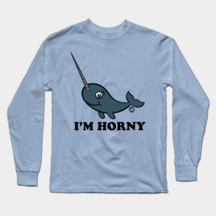 HONRY NARWHAL Long Sleeve T-Shirt