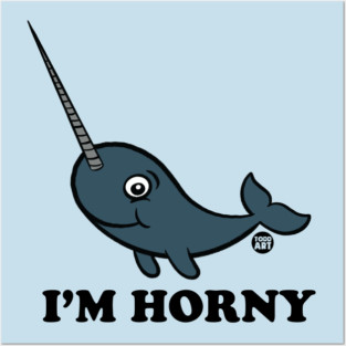 HONRY NARWHAL Posters and Art