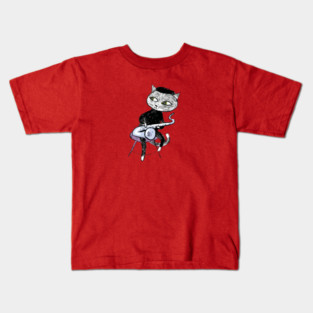 Jazz Cat Kids T-Shirt
