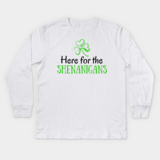 St Patricks Day Kids Long Sleeve T-Shirt