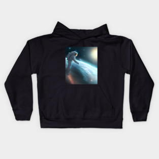 Moon Spaceman Astronaut Kids Hoodie