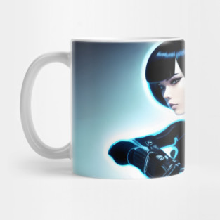 Electri Girl Hear Music Mug